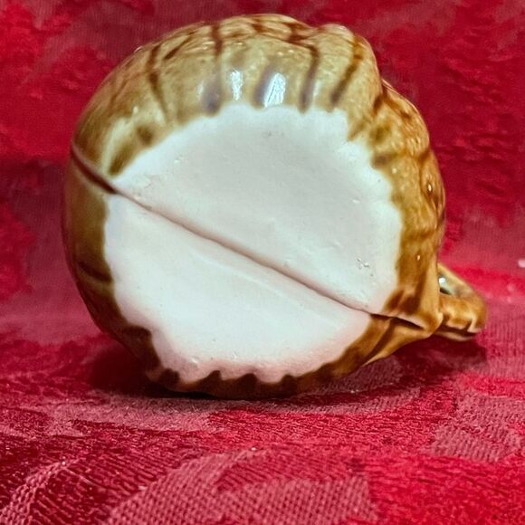 Antique RARE “Tree Trunk” Look Porcelain Demitasse Teacup and Saucer - Picture 6 of 15